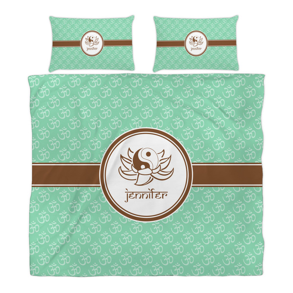 Om Duvet Cover Set - King - Alt Approval