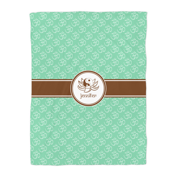 Om Duvet Cover - Twin - Front