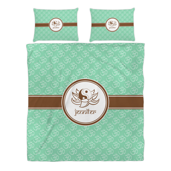 Om Duvet cover Set - Queen - Alt Approval