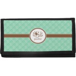 Om Canvas Checkbook Cover (Personalized)