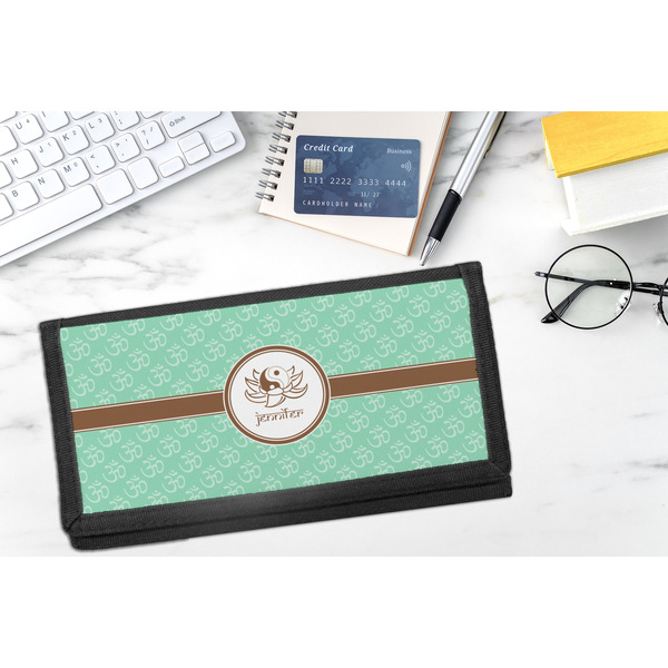 Om DyeTrans Checkbook Cover - LIFESTYLE