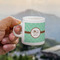 Om Espresso Cup - 3oz LIFESTYLE (new hand)