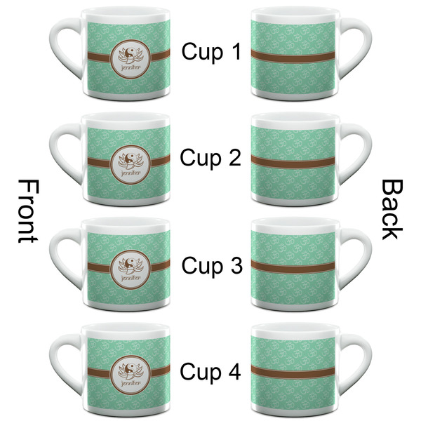 Om Espresso Cup - 6oz (Double Shot Set of 4) APPROVAL