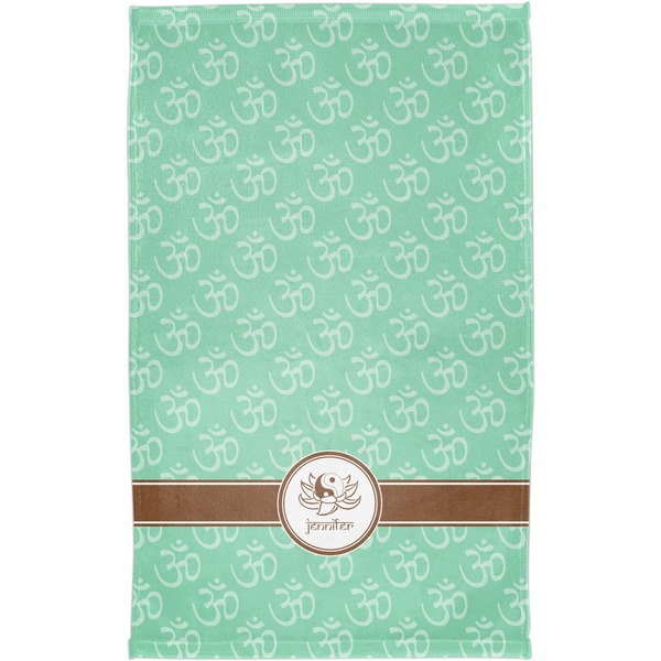 Om Finger Tip Towel - Full View