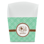 Om French Fry Favor Boxes (Personalized)