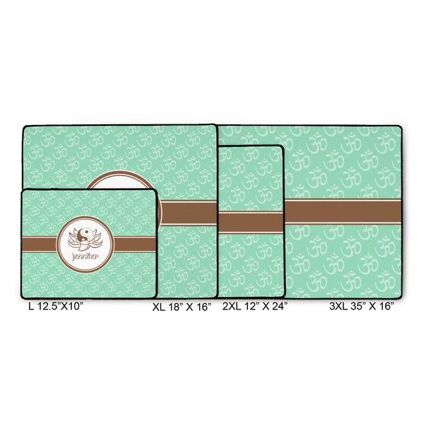 Om Gaming Mats - SIZE CHART