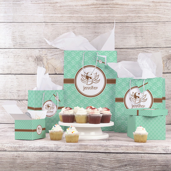 Om Gift Bags - In Context