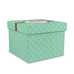 Om Gift Box with Lid - Canvas Wrapped - Medium (Personalized)