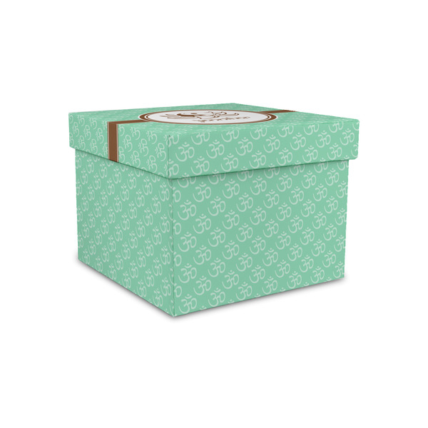Custom Om Gift Box with Lid - Canvas Wrapped - Small (Personalized)