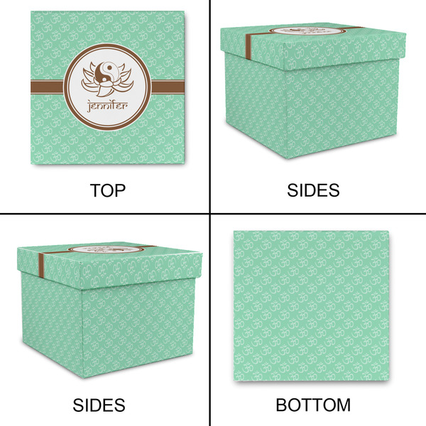 Om Gift Boxes with Lid - Canvas Wrapped - X-Large - Approval
