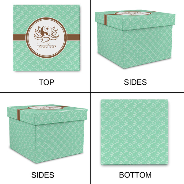 Om Gift Boxes with Lid - Canvas Wrapped - XX-Large - Approval