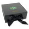 Om Gift Boxes with Magnetic Lid - Black - Front (angle)
