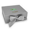 Om Gift Boxes with Magnetic Lid - Silver - Front