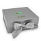 Om Gift Box with Magnetic Lid - Silver (Personalized)