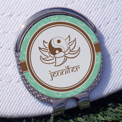 Om Golf Ball Marker - Hat Clip