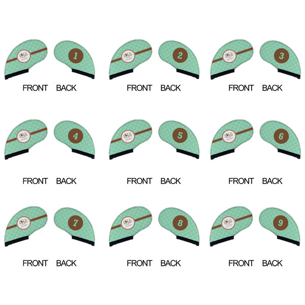 Om Golf Club Covers - APPROVAL (set of 9)