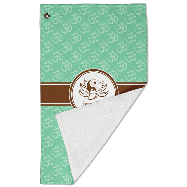 Om Golf Towel - Folded (Large)