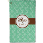 Om Golf Towel - Poly-Cotton Blend - Small w/ Name or Text