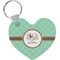 Om Heart Keychain (Personalized)