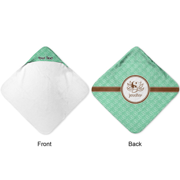 Om Hooded Baby Towel- Approval