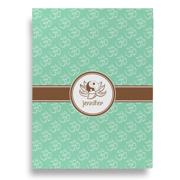 Om House Flags - Double Sided - FRONT