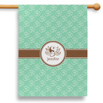 Om 28" House Flag - Double Sided (Personalized)