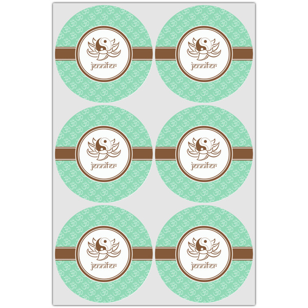 Om Icing Circle - Large - Set of 6