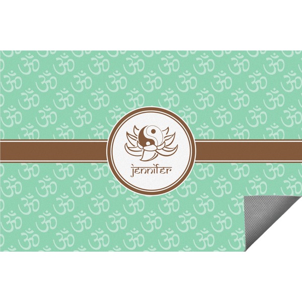 Custom Om Indoor / Outdoor Rug - 5'x8' (Personalized)