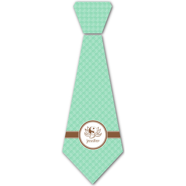 Custom Om Iron On Tie - 4 Sizes w/ Name or Text