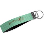 Om Webbing Keychain Fob - Small (Personalized)