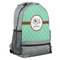 Om Large Backpack - Gray - Angled View