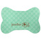 Om Bone Shaped Dog Food Mat (Personalized)
