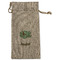 Om Large Burlap Gift Bags - Front