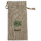 Om Large Burlap Gift Bag - Front (Personalized)