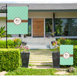 Om Large Garden Flag - Single Sided (Personalized)