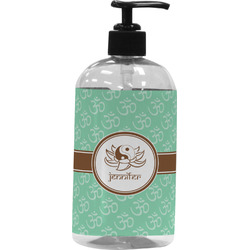 Om Plastic Soap / Lotion Dispenser (Personalized)