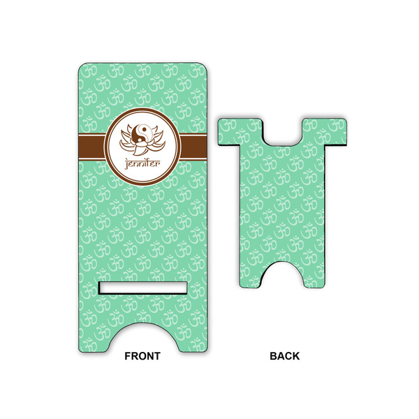 Om Large Phone Stand - Front & Back