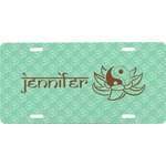 Om Front License Plate (Personalized)