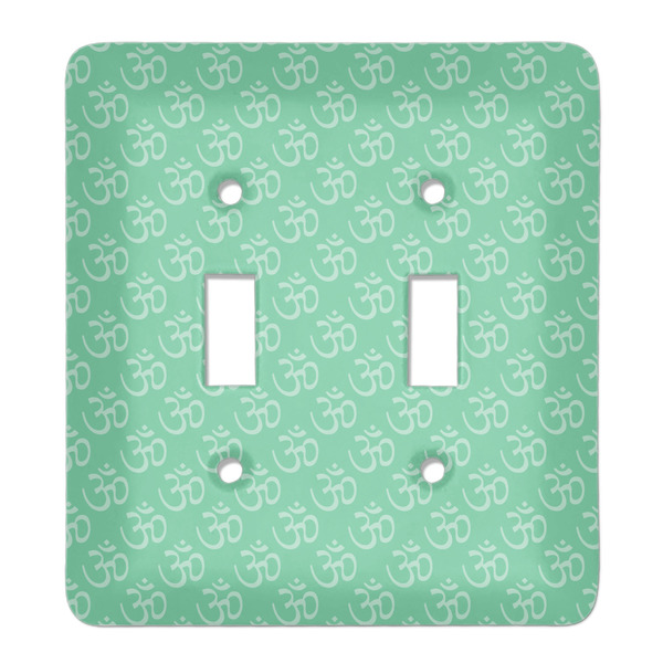 Custom Om Light Switch Cover (2 Toggle Plate)