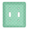 Om Light Switch Cover (2 Toggle Plate)