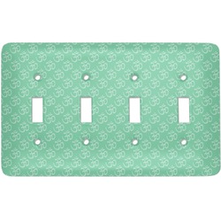 Om Light Switch Cover (4 Toggle Plate)