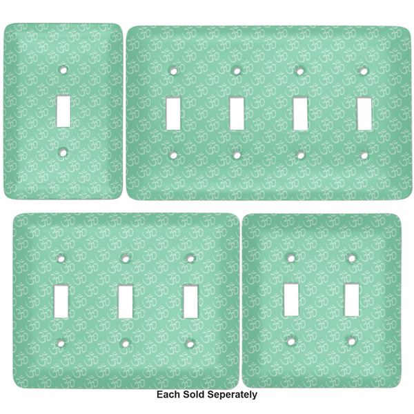 Om Light Switch Covers all sizes