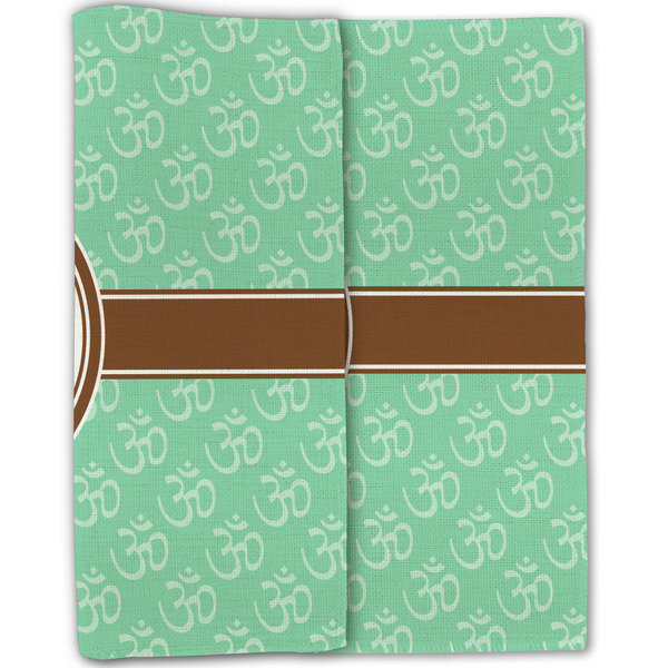 Om Linen Placemat - Folded Half (double sided)