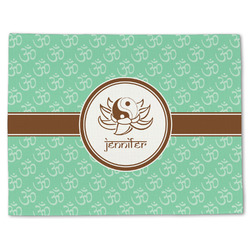 Om Single-Sided Linen Placemat - Single w/ Name or Text