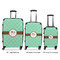 Om Luggage Bags all sizes - With Handle
