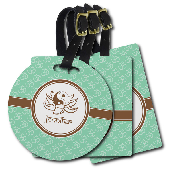 Custom Om Plastic Luggage Tag (Personalized)