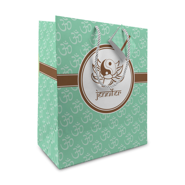 Custom Om Medium Gift Bag (Personalized)