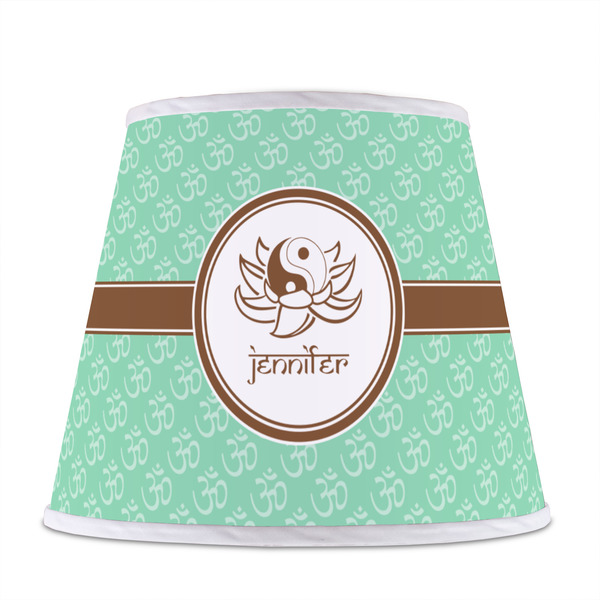 Om Poly Film Empire Lampshade - Front View