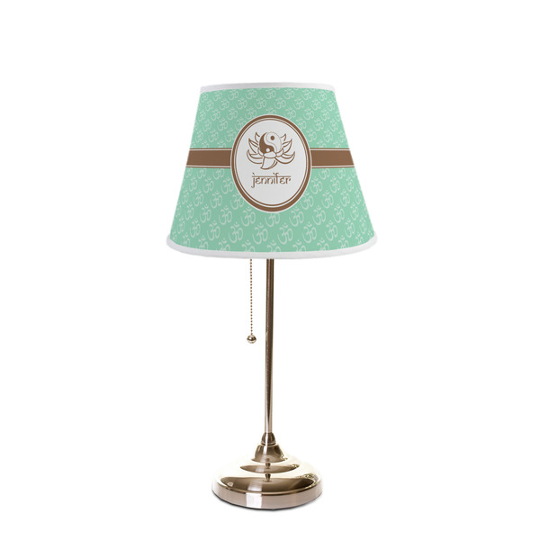 Om Poly Film Empire Lampshade - On Stand