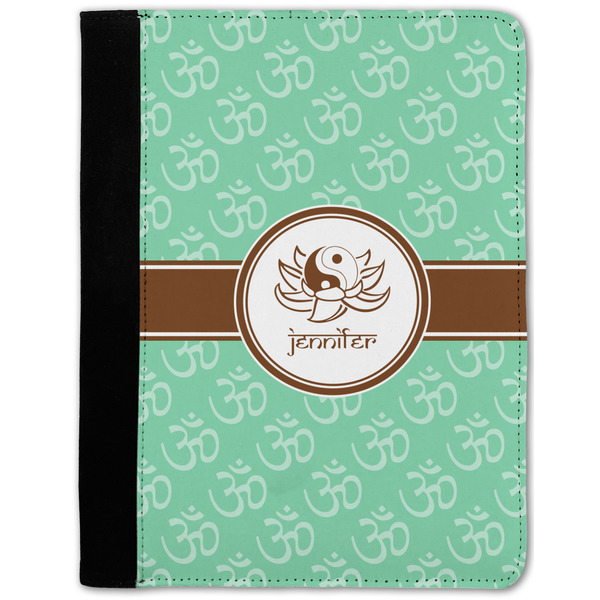 Custom Om Notebook Padfolio w/ Name or Text